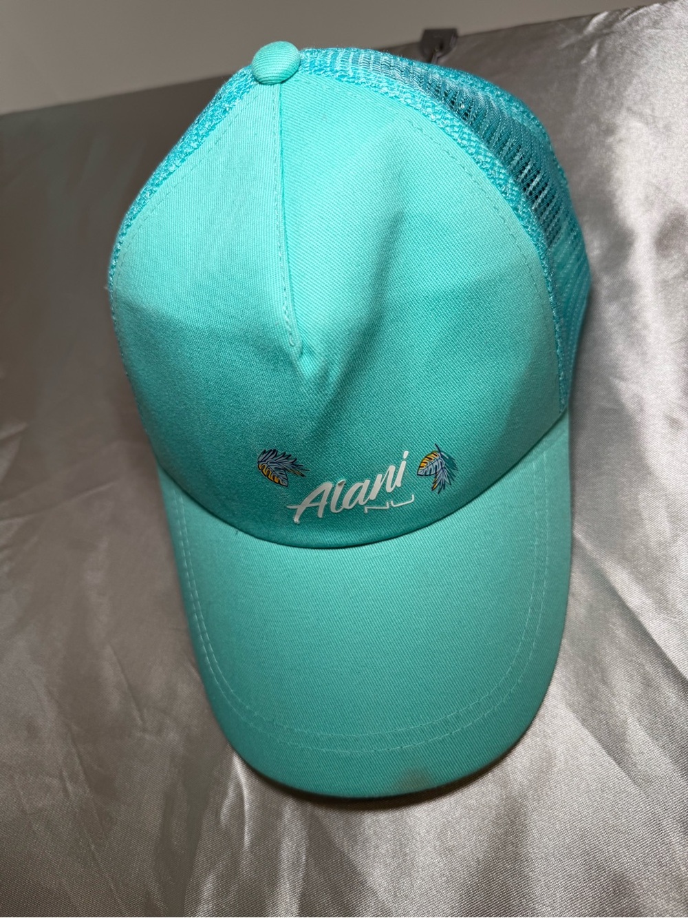 Alani Teal Trucker Cap - Women